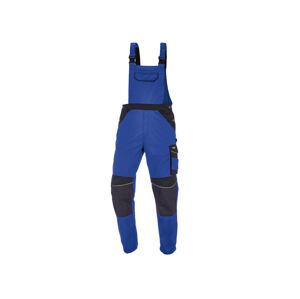 PARKSIDE PERFORMANCE® Pánské pracovní kalhoty s laclem (46, modrá)