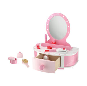 Playtive Dřevěný toaletní stolek / Nákupní vozík / Ponk (toaletní stolek)