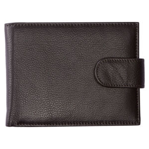 LIVERGY® Pánská kožená peněženka (adult, tmavě hnědá)