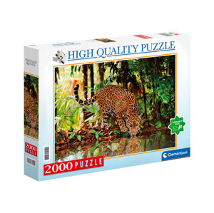 Clementoni Puzzle, 1 500 / 2 000 dílků (2000 dílků, leopard)