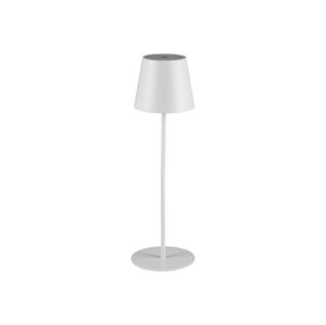 LIVARNO home Aku stolní LED lampa s USB a dotykovým stmívačem (šedá)