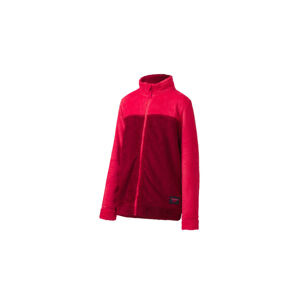 CRIVIT Dívčí fleecová bunda (146/152, červená/růžová)