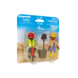 Playmobil Duo Packs (dva stavební dělníci)