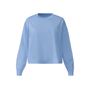 esmara® Dámské triko s dlouhými rukávy (adult#female, L (44/46), modrá)