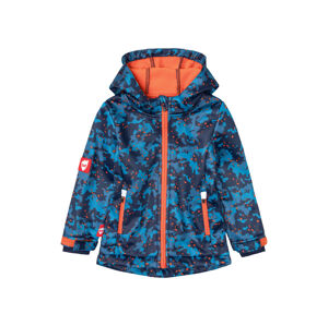 lupilu® Chlapecká softshellová bunda (child#male#ne, 98/104, modrá/vzor)