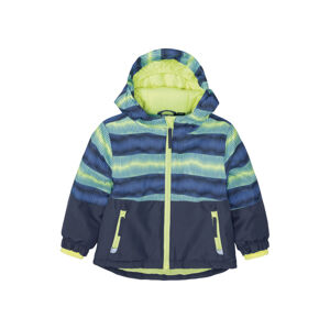 lupilu® Chlapecká lyžařská bunda  (child#male#ne, 110/116, navy modrá / modrá / limetková)