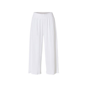 esmara® Dámské culotte kalhoty (L (44/46), bílá)
