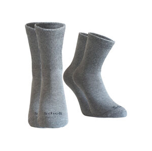 Scholl Dámské / Pánské ponožky, 2 páry (39/42, šedá)