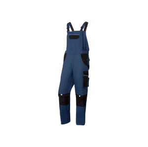 PARKSIDE® Pánské profesionální pracovní kalhoty (adult#male, 58, modrá/černá)