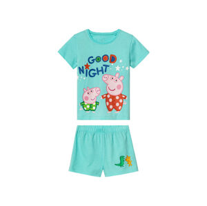 Dívčí pyžamo Prasátko Peppa (98/104, Prasátko Peppa / mintová)