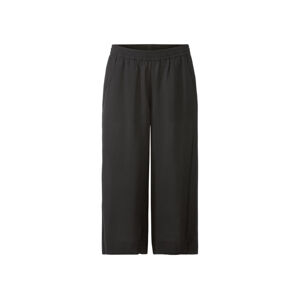 esmara® Dámské culotte kalhoty (adult#female#ne, 36, černá)