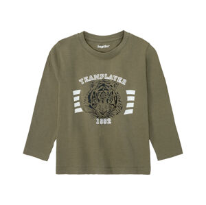lupilu® Chlapecké triko s dlouhými rukávy (child#male#ne, 98/104, olivová)