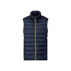 LIVERGY® Pánská prošívaná vesta (XL (56/58), navy modrá)