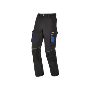 PARKSIDE PERFORMANCE® Pánské pracovní kalhoty (60, černá/modrá)
