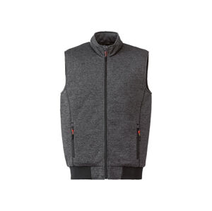 LIVERGY® Pánská fleecová vesta (adult#male#ne, M (48/50), šedá)