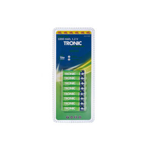 TRONIC® Nabíjecí baterie Ni-MH Ready 2 Use XXL, 8 kusů (AAA – mikrotužková)