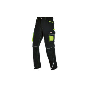 PARKSIDE PERFORMANCE® Pánské pracovní kalhoty (58, černá/zelená)