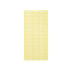 CRIVIT Plážová podložka, 90 x 180 cm (žlutá)