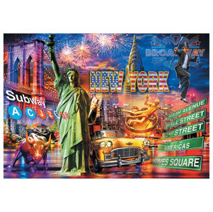 Playtive Puzzle, 1 000 dílků (USA, New York)