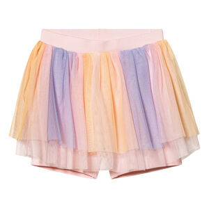 lupilu® Dívčí tylová sukně s cyklistickými legínami (122/128, růžová/fialová)