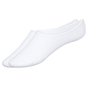 esmara® Dámské nízké ponožky s BIO bavlnou, 2 páry (39/42, bílá)