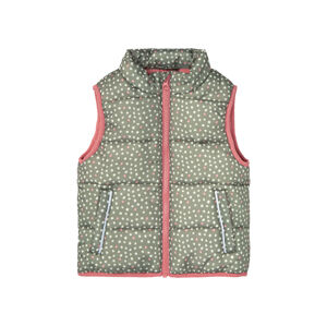 lupilu® Dívčí prošívaná vesta (child#female#ne, 86, zelená)