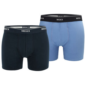 MEXX Pánské boxerky, 2 kusy (L, navy modrá / modrá)