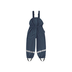 Playshoes Dětské nepromokavé kalhoty s fleecovou p (child#Žádný údaj#unisex, 110/116, námořnická modrá)