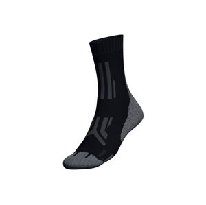 Rocktrail Pánské trekingové ponožky (43/44, černá/šedá)
