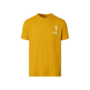 LIVERGY® Pánské triko (L (52/54), žlutá)