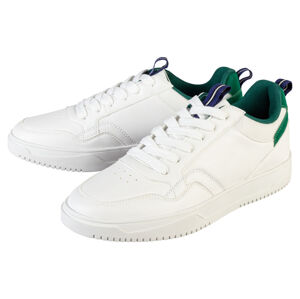 LIVERGY® Pánská volnočasová obuv (45, bílá/zelená)