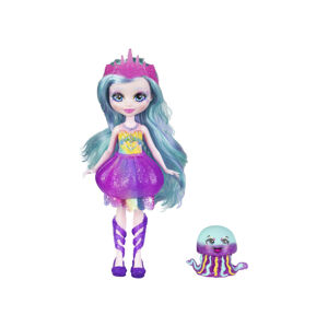 Enchantimals Panenka se zvířátkem (Jelanie Jellyfish a Stingley)