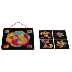 Playtive Kreativní magnetická tabule (čtverce)