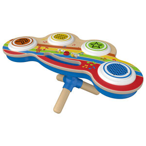 Playtive Dřevěný hudební nástroj (bubínek)