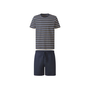 LIVERGY® Pánské pyžamo (S (44/46), námořnická modrá / pruhovaná )