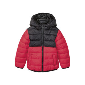 lupilu® Chlapecká prošívaná bunda (98, černá/červená)