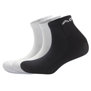 CRIVIT Dámské sportovní ponožky, 3 páry (37/38, černá/bílá)