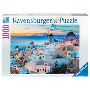 Ravensburger Puzzle, 1 000 dílků (19611 večer na ostrově Santorini)