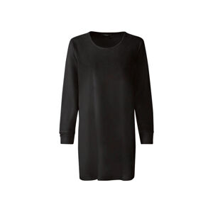 esmara® Dámské plyšové triko s dlouhými rukávy (adult#female#ne, M (40/42), černá)
