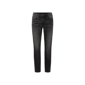 LIVERGY® Pánské džíny "Slim Fit" (56 (40/32), černá)