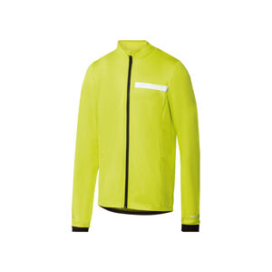 CRIVIT Pánská cyklistická softshellová bunda (adult#male#ne, S (44/46), žlutá)