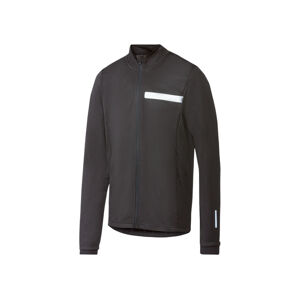CRIVIT Pánská cyklistická softshellová bunda (adult#male#ne, M (48/50), černá)