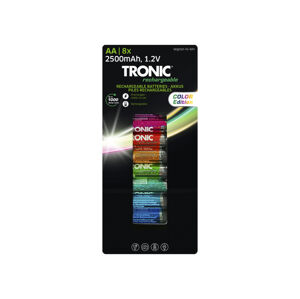 TRONIC® Nabíjecí baterie Ni-MH Ready 2 Use Color (AA – tužková)