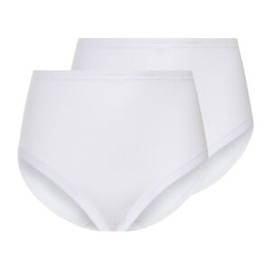 esmara® Dámské bezešvé kalhotky s vysokým pasem s BIO bavlnou, 2 kusy