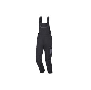 PARKSIDE® Pánské pracovní kalhoty s laclem (48, černá)
