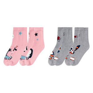 pepperts!® Dětské termo ponožky, 2 páry (child 2 years onwards#unisex)