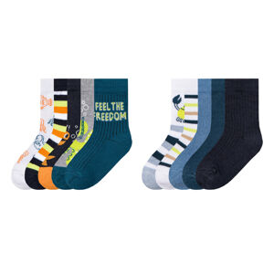 lupilu® Chlapecké ponožky s BIO bavlnou, 5 párů