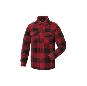 PARKSIDE® Pánská košile (XXL (60/62), červená/černá)