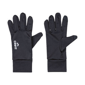CRIVIT Dámské / Pánské funkční rukavice (7, černá)