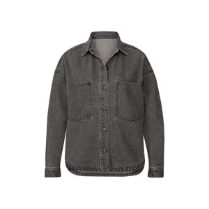 esmara® Dámský džínový overshirt (50, šedá)